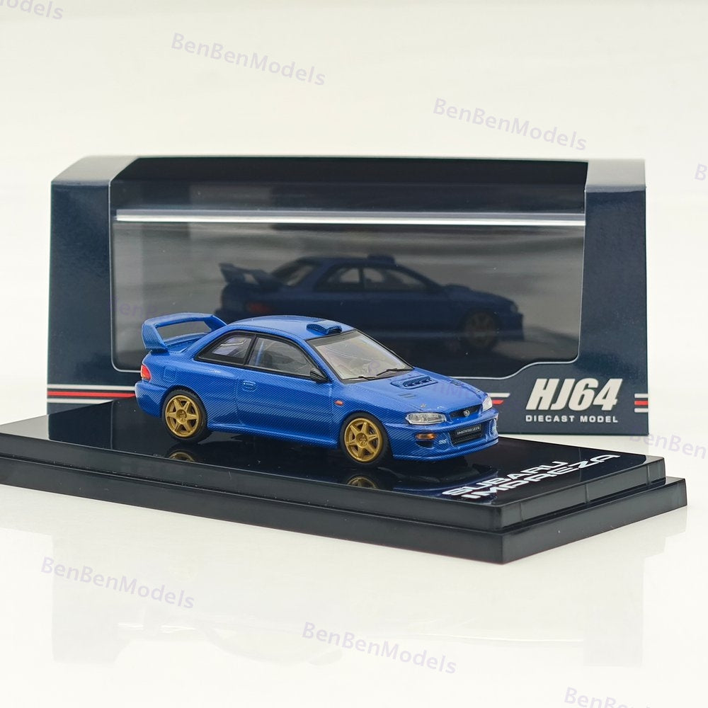 SUBARU Impreza 22B STi Version GC8 Rally Base Car Diecast Model Hobby Japan 1/64