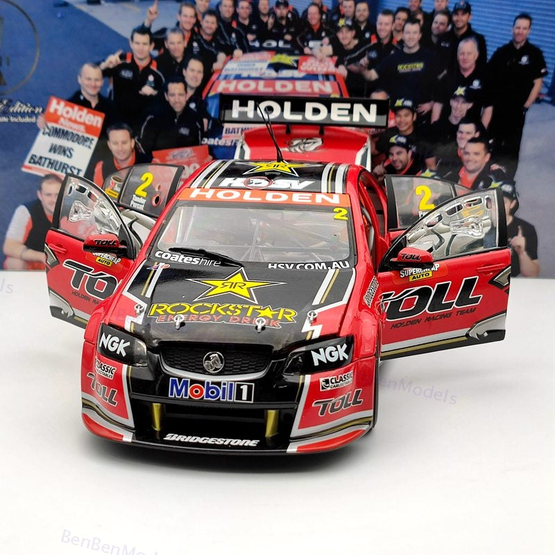 1:18Classic HRT Bathurst winner 2011 Holden VE Commodore Nick Percat & Garth #2