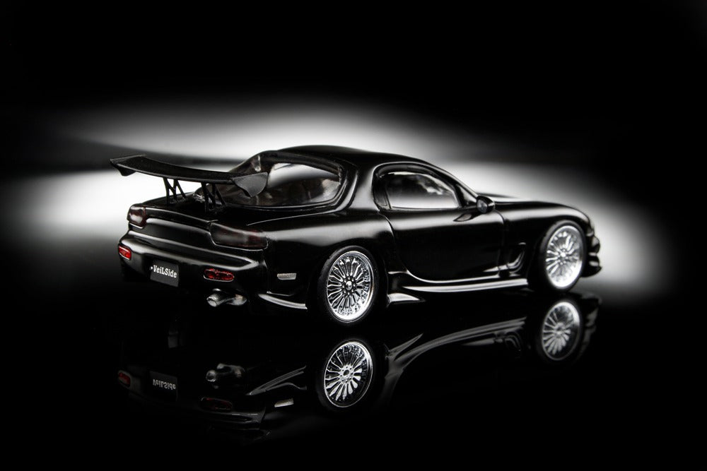 Mortal 1:64 Mazda RX7 Veilside Miniature Hobby Diecast Jouets Modèles de Voiture Collection Cadeaux