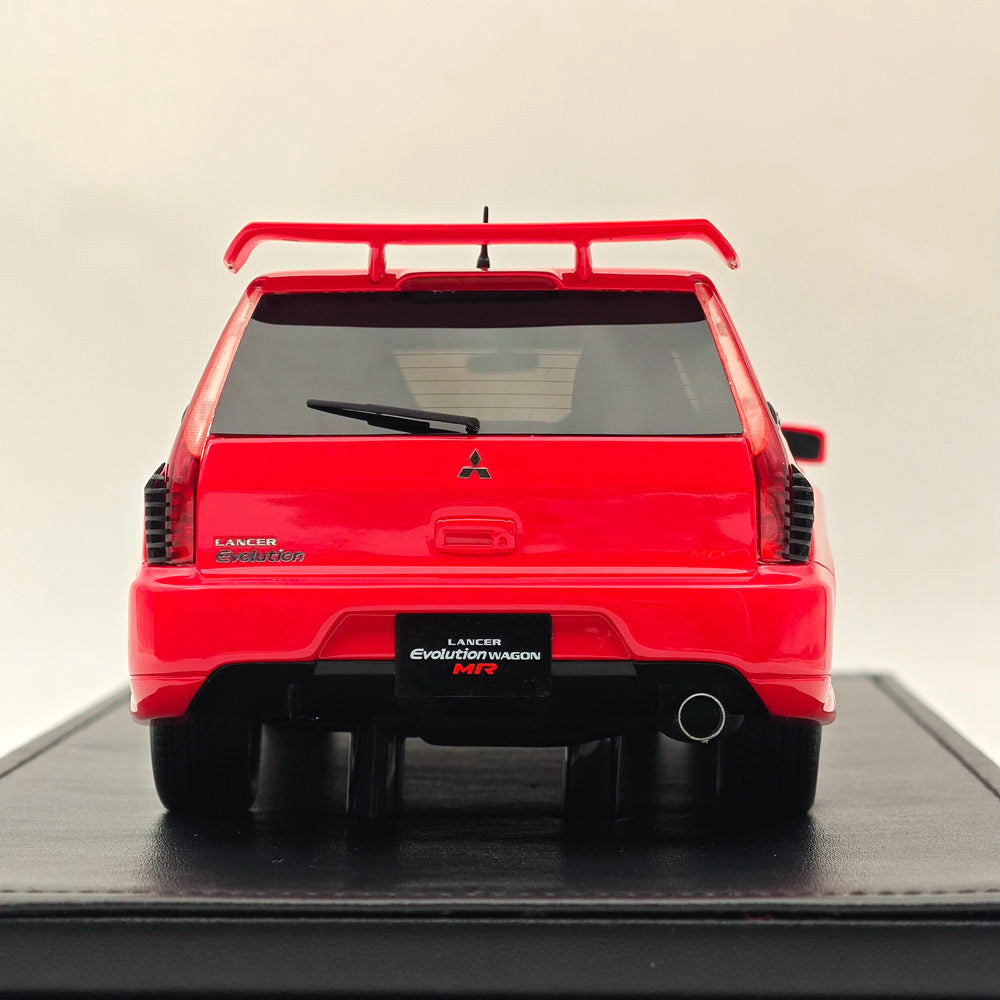ENGUP 1:18 MITSUBISHI LANCER EVOLUTION IX WAGON MR Resin Model Car Limited Collection Auto Gift Red
