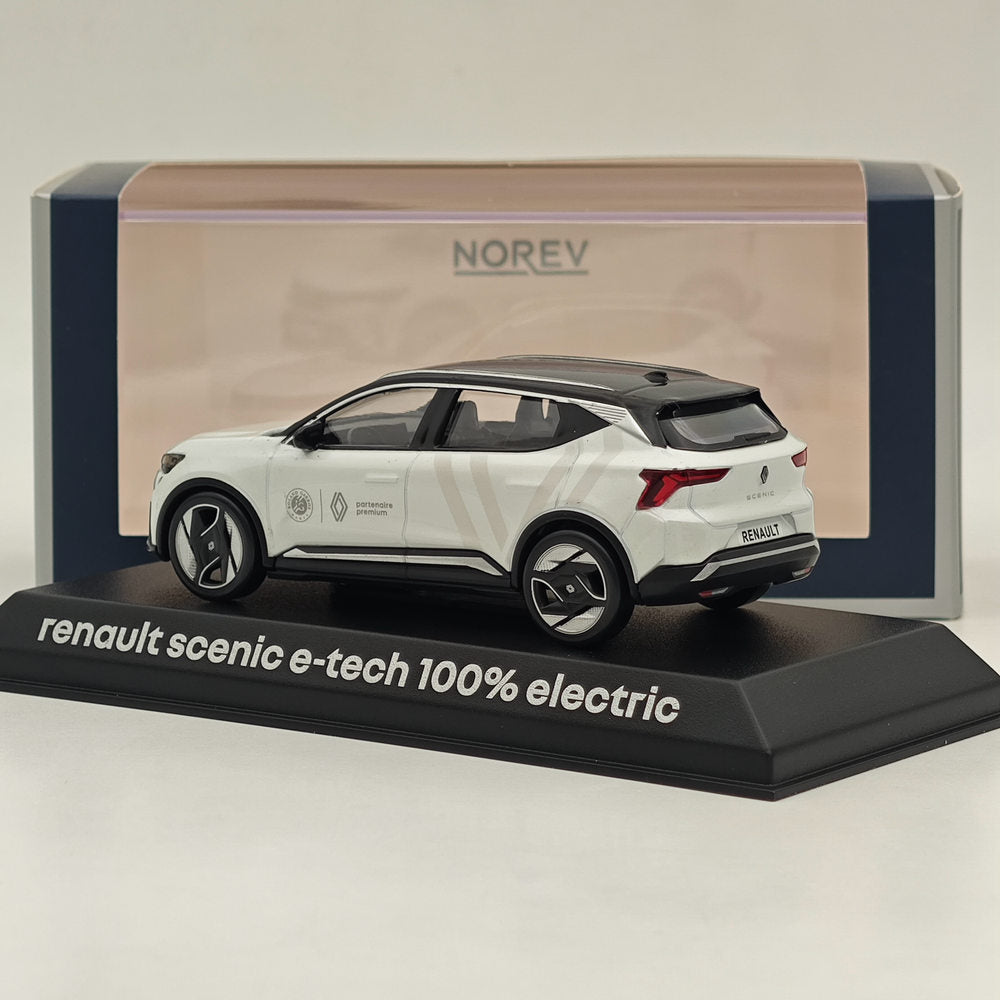 Modèle moulé sous pression premium Norev Renault Scenic E-Tech 100 % électrique Partenaire 1/43