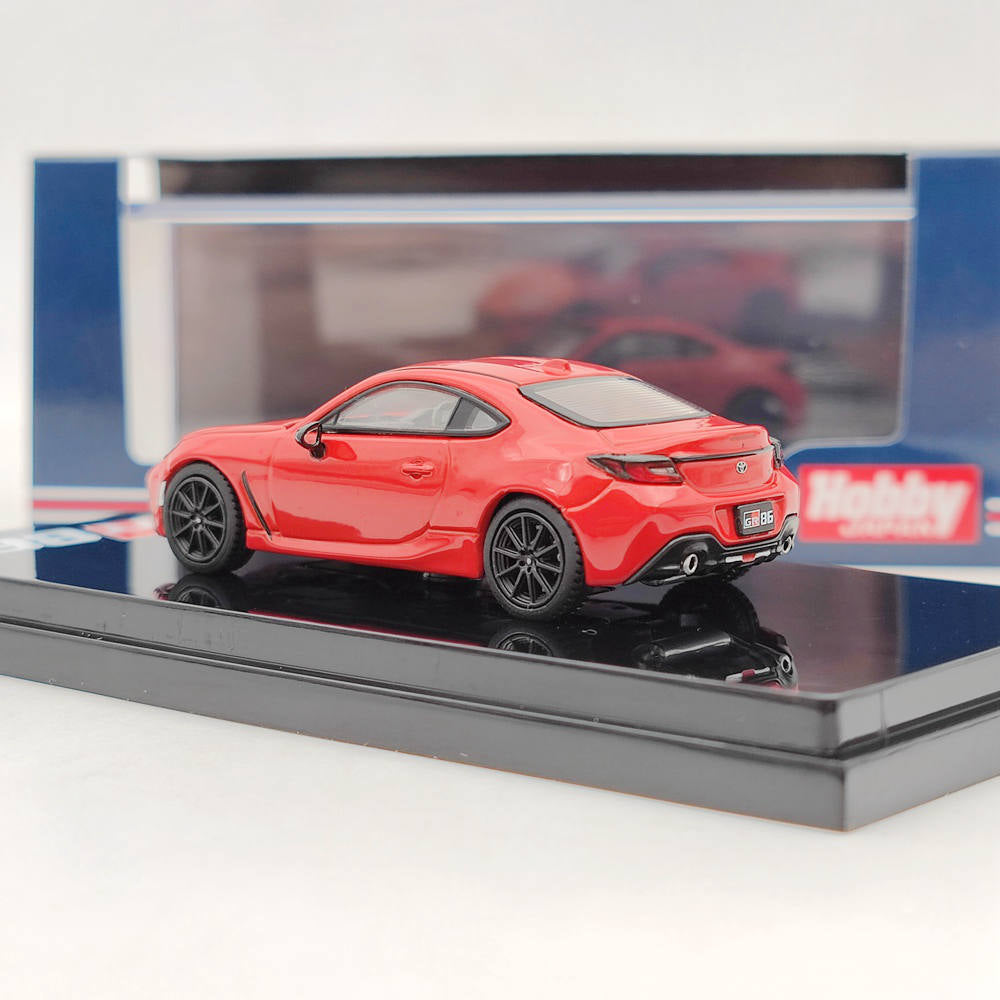 Hobby Japan 1/64 TOYOTA GR86 RZ 3BA-ZN8 RED HJ641048AR Diecast Model Car Collection Auto Toys Gifts(Ships from the United States)