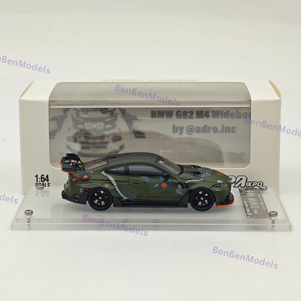 APA SW 1:64 M4 G82 Green Expo Exclusive Widebody Diecast Metal Car