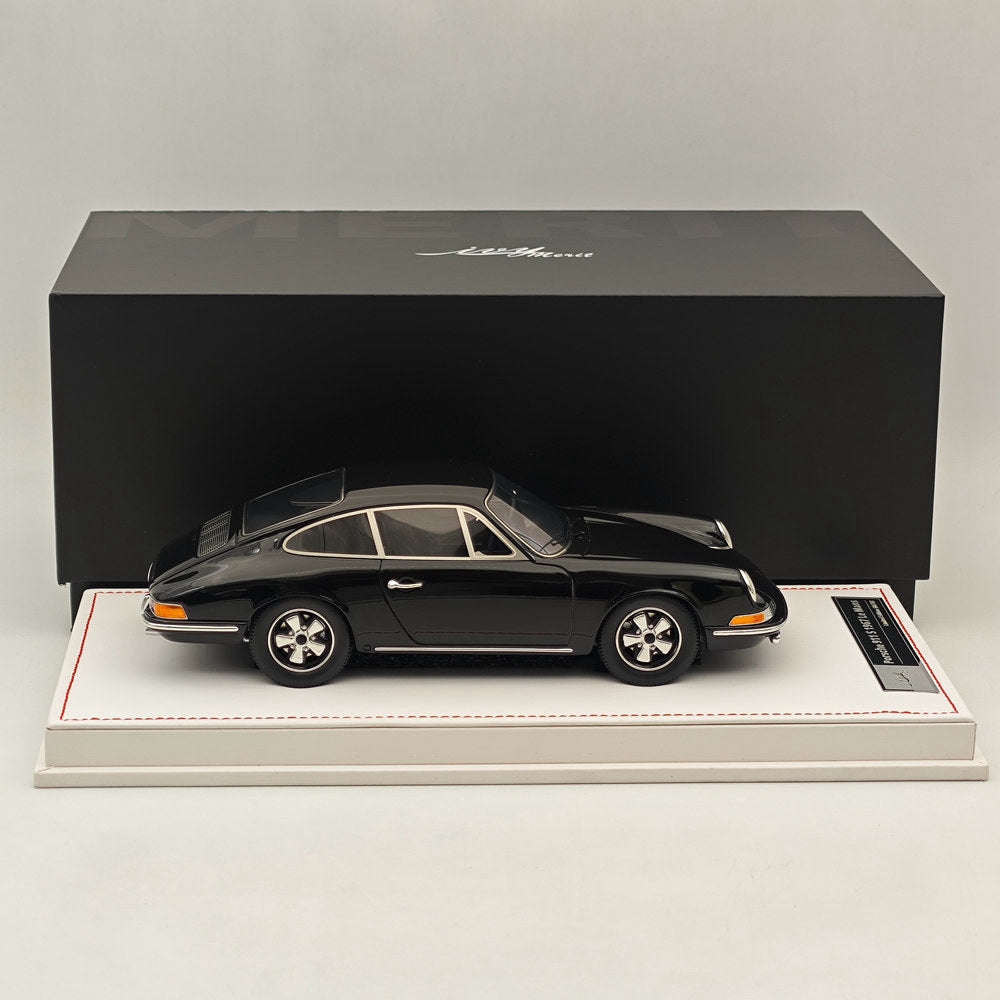 Ivy Merit 1/18 Porsche 911s 1967 Le Mans Résine Collection Haute Qualité Noir