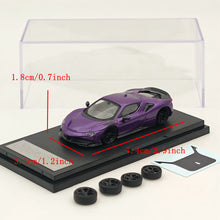 Modèle de voiture moulé sous pression Novitec Ferrari SF90 échelle 1:64, violet