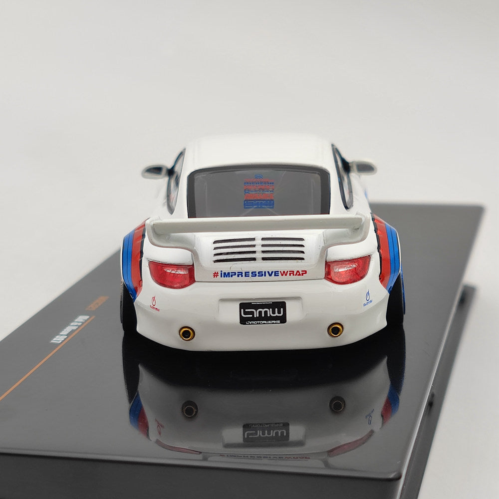1/43 IXO PORSCHE 911 Spyder #118 OLD AND NEW 997 White MOC321 Diecast Models Car Toys Gift