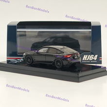 1/64 Hobby Japan CIVIC RS Crystal Black Pearl Diecast Model Car HJ642046ABK