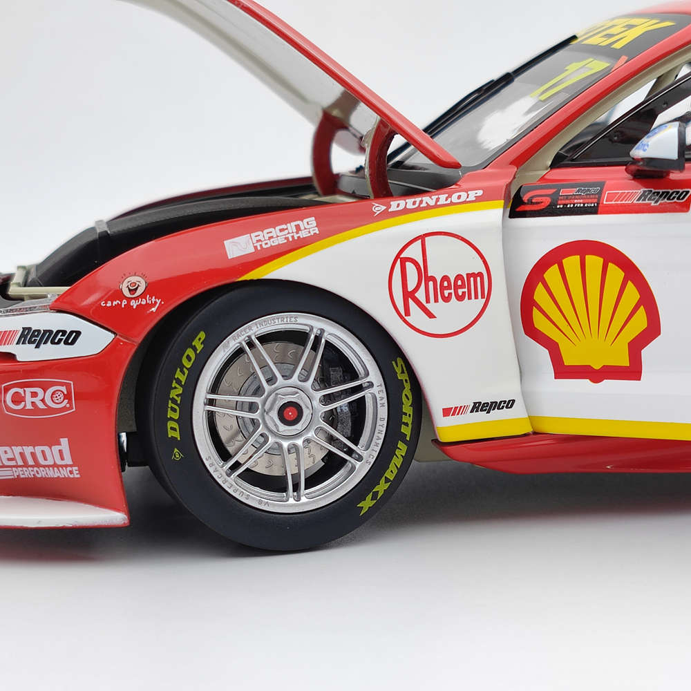 1/18 Authentique SHELL V-POWER RACING TEAM #17 FORD MUSTANG GT 2021 JOUETS DE VOITURE CADEAU DE WILL DAVISON