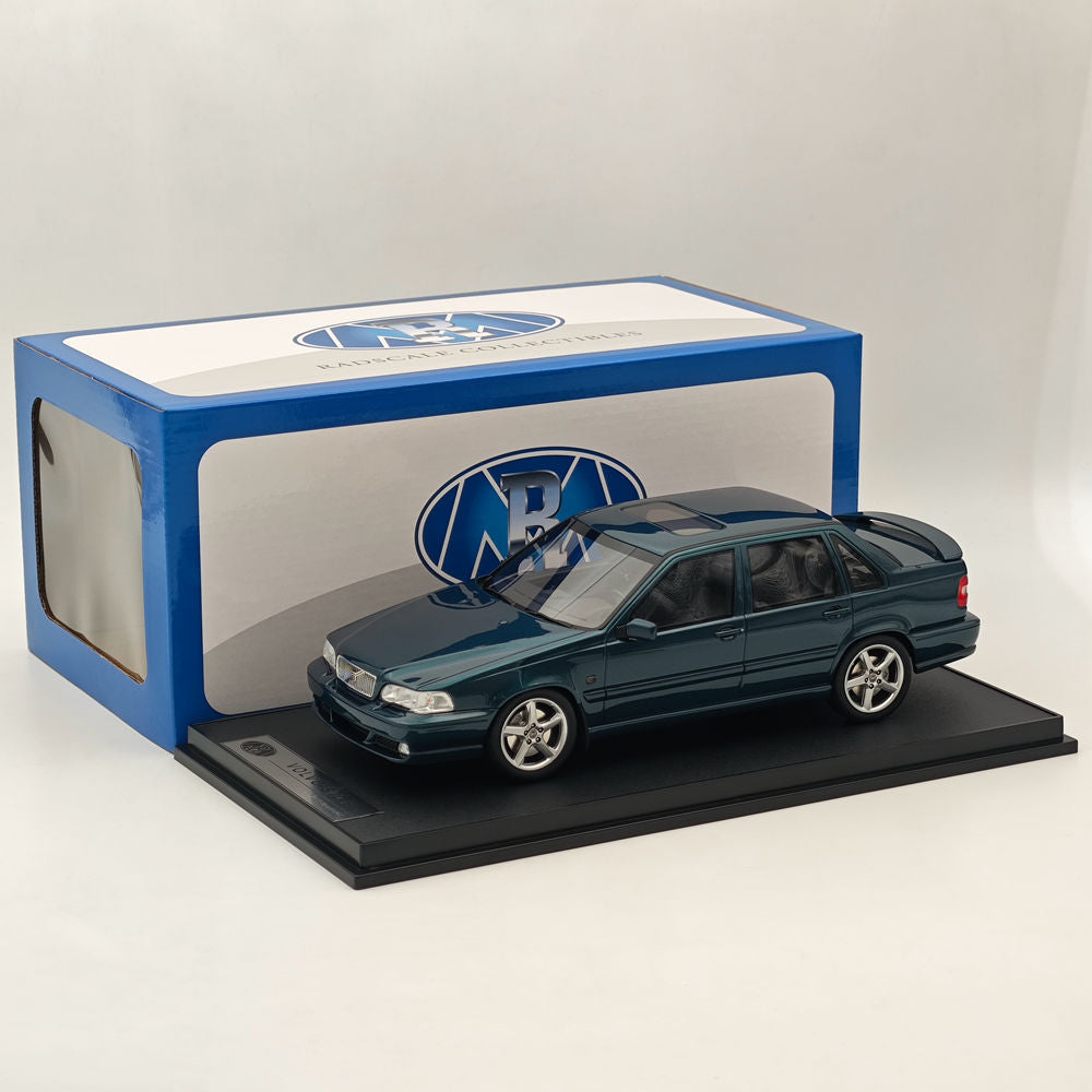 RAM Collectibles 1:18 VOLVO S70R 1998 RM-0011 Modèle de voiture en résine Édition limitée Vert