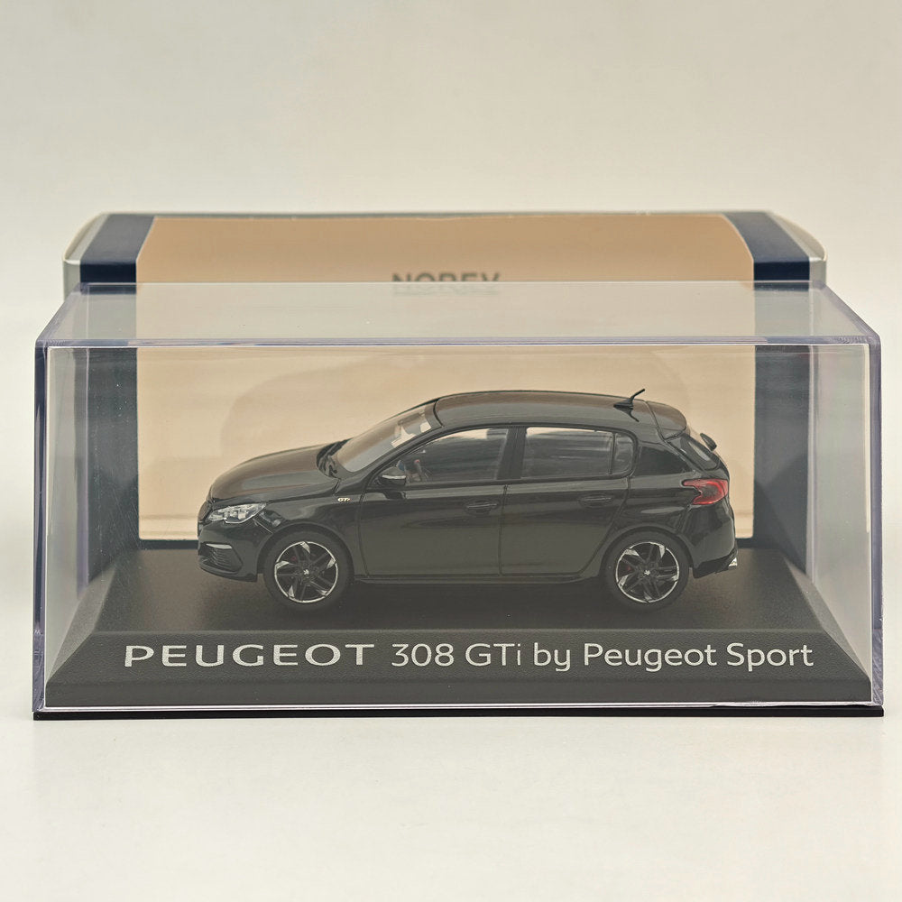 1/43 Norev Peugeot 308 GTi SPORT VERSIO noir moulé sous pression modèle de voitures Collection