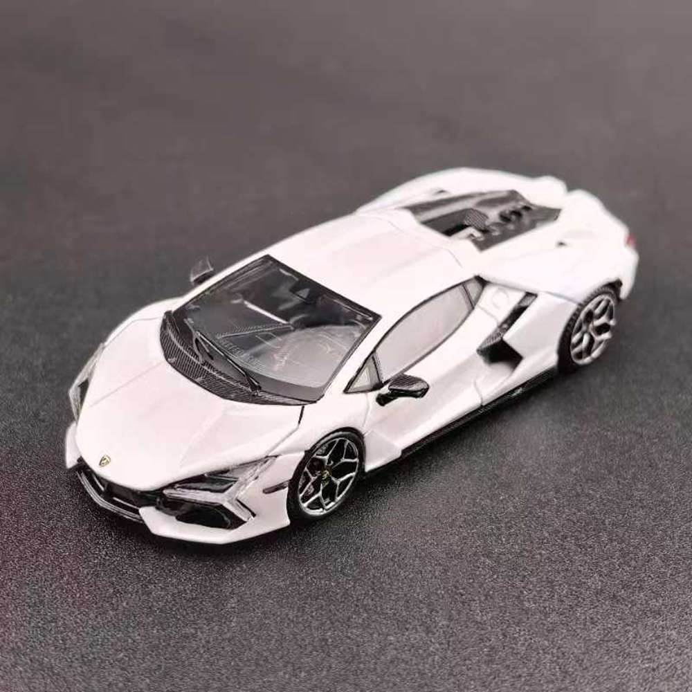 MJ 1:64 for Lamborghini Revuelto HPEV Miniature Diecast Toys Car Models Collection Gifts