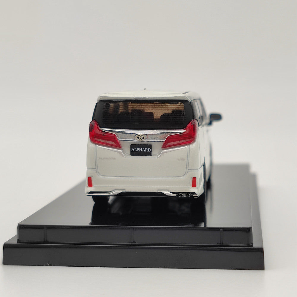 1/64 Hobby Japan Toyota ALPHARD (H30W) Version personnalisée Blanc HJ642012AW Jouets moulés sous pression Voiture Cadeau
