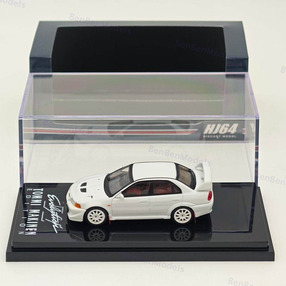 Mitsubishi Lancer GSR Evolution VI TME(CP9A) 2000 With Mud Flap Hobby Japan 1/64