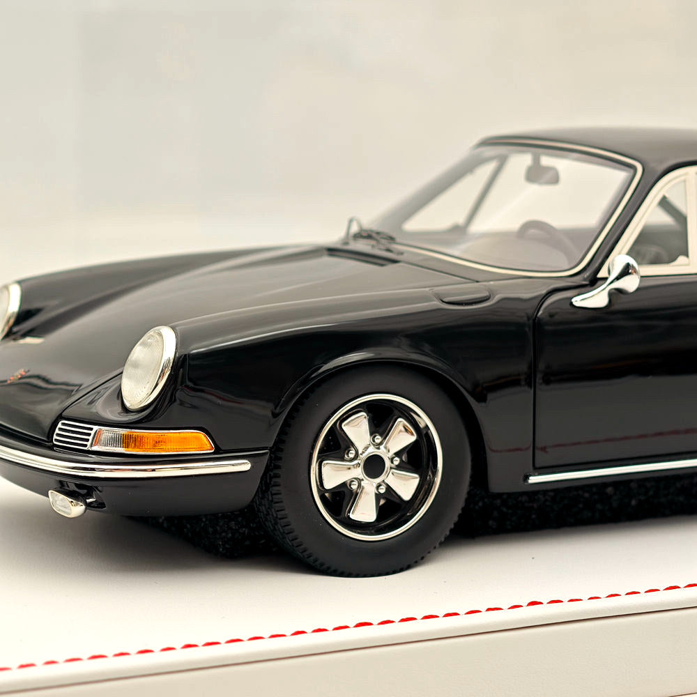 Ivy Merit 1/18 Porsche 911s 1967 Le Mans Résine Collection Haute Qualité Noir
