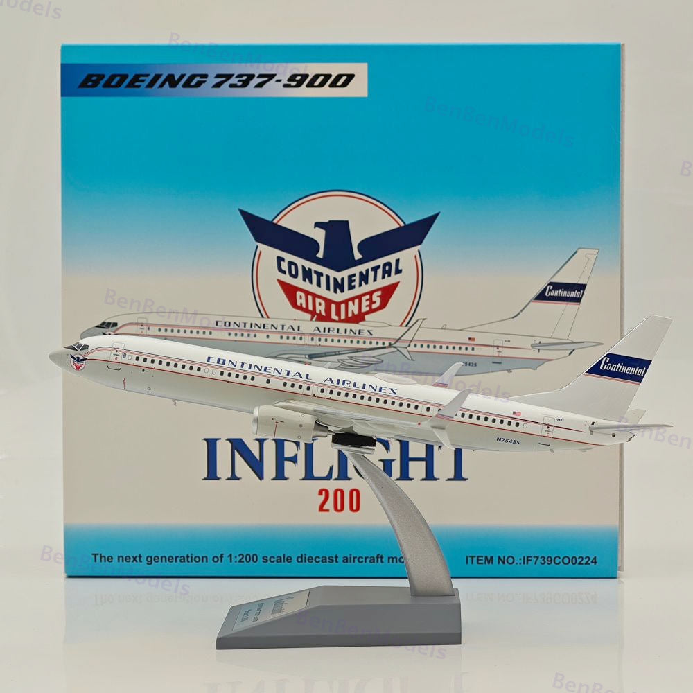 Continental Airlines Boeing 737-900 / N75435 / IF739CO0224 / 1:200 /INFLIGHT 200