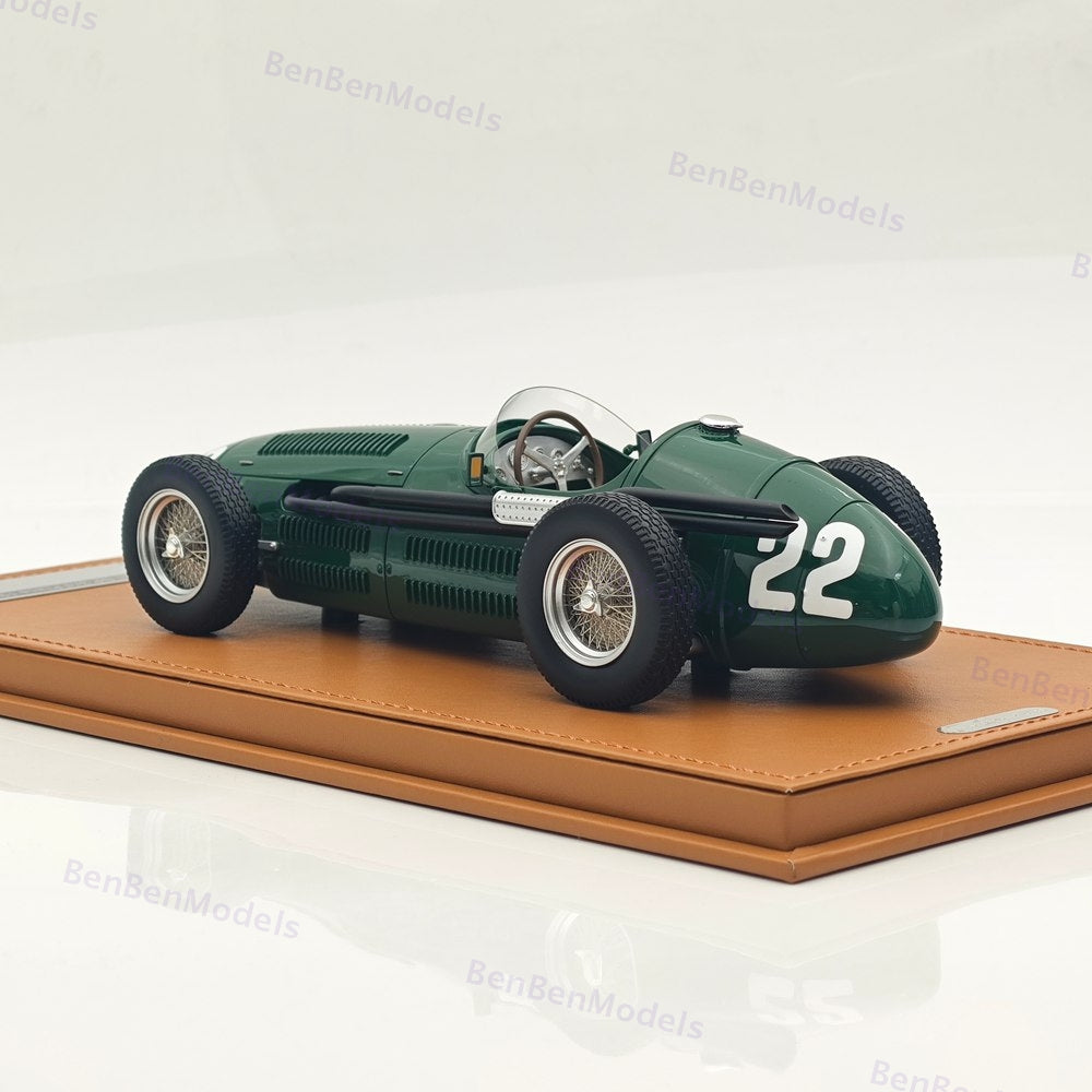 1/18 Tecno Maserati 250F 3rd Place 1954 Stirling Moss #22 TM18-187B Ltd 80 Pcs