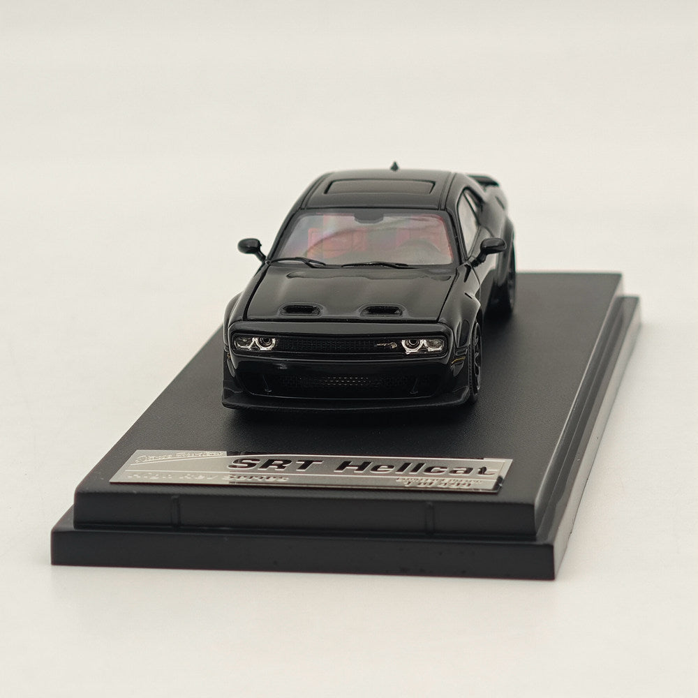1:64 SH Dodge SRT Hellcat Muscle Sports Diecast Models Car Collection Black