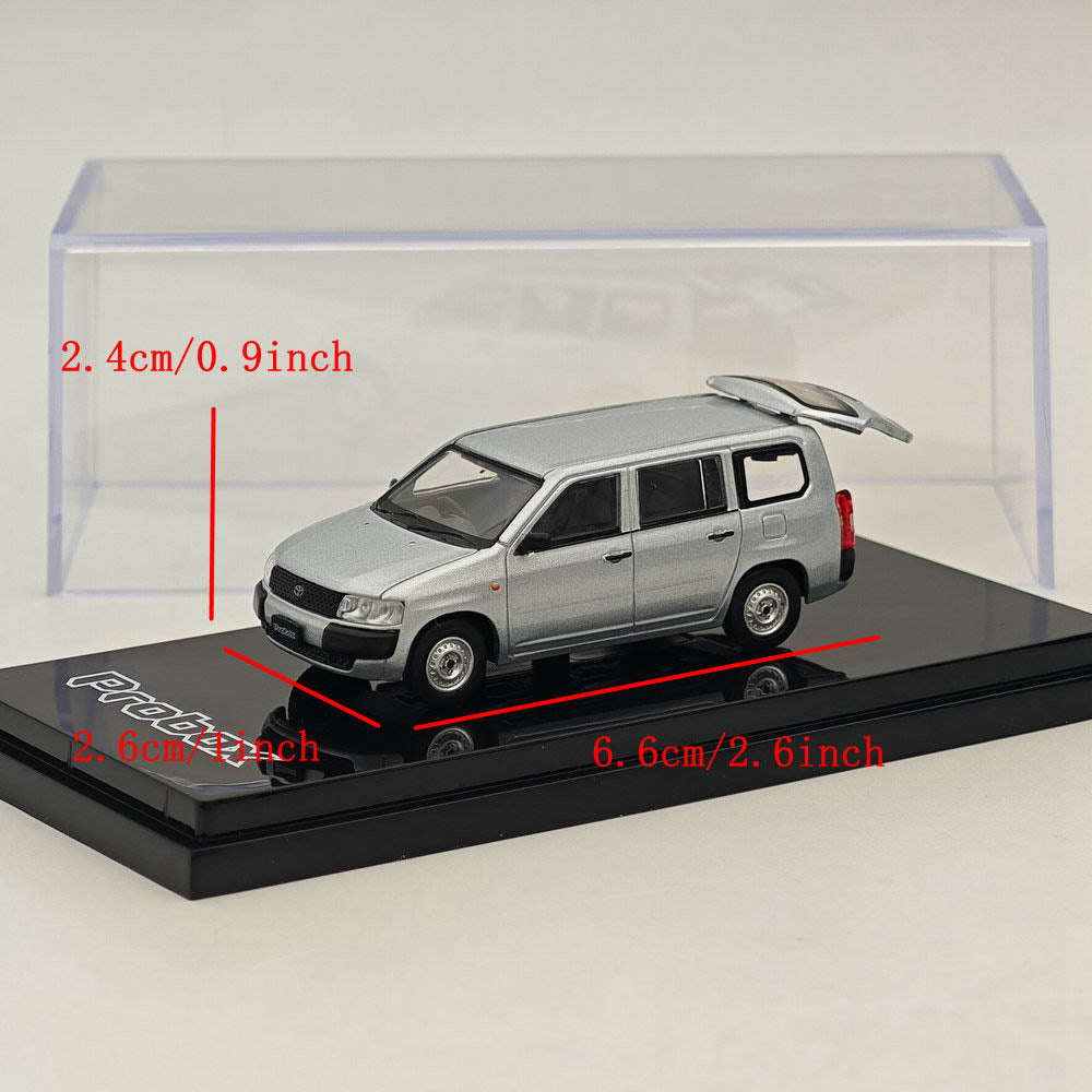 1/64 Hobby Japan PROBOX VAN DX Silver Metallic HJ641062S Diecast Models