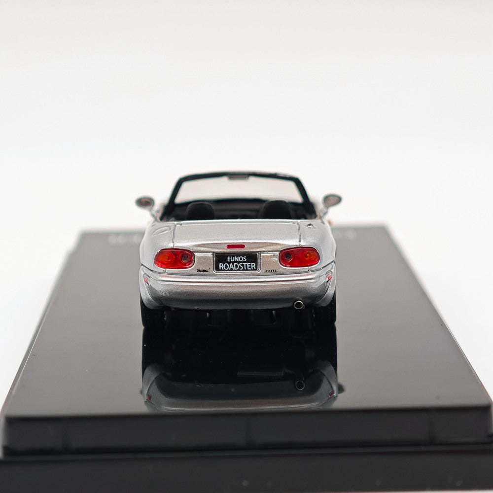 1/64 Hobby JAPAN Mazda EUNOS ROADSTER NA6CE WITH TONNEAU COVER Silver HJ642025AS Diecast Models Car Limited Collection Auto Toys Gift