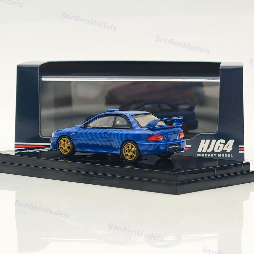 SUBARU Impreza 22B STi Version GC8 Rally Base Car Diecast Model Hobby Japan 1/64