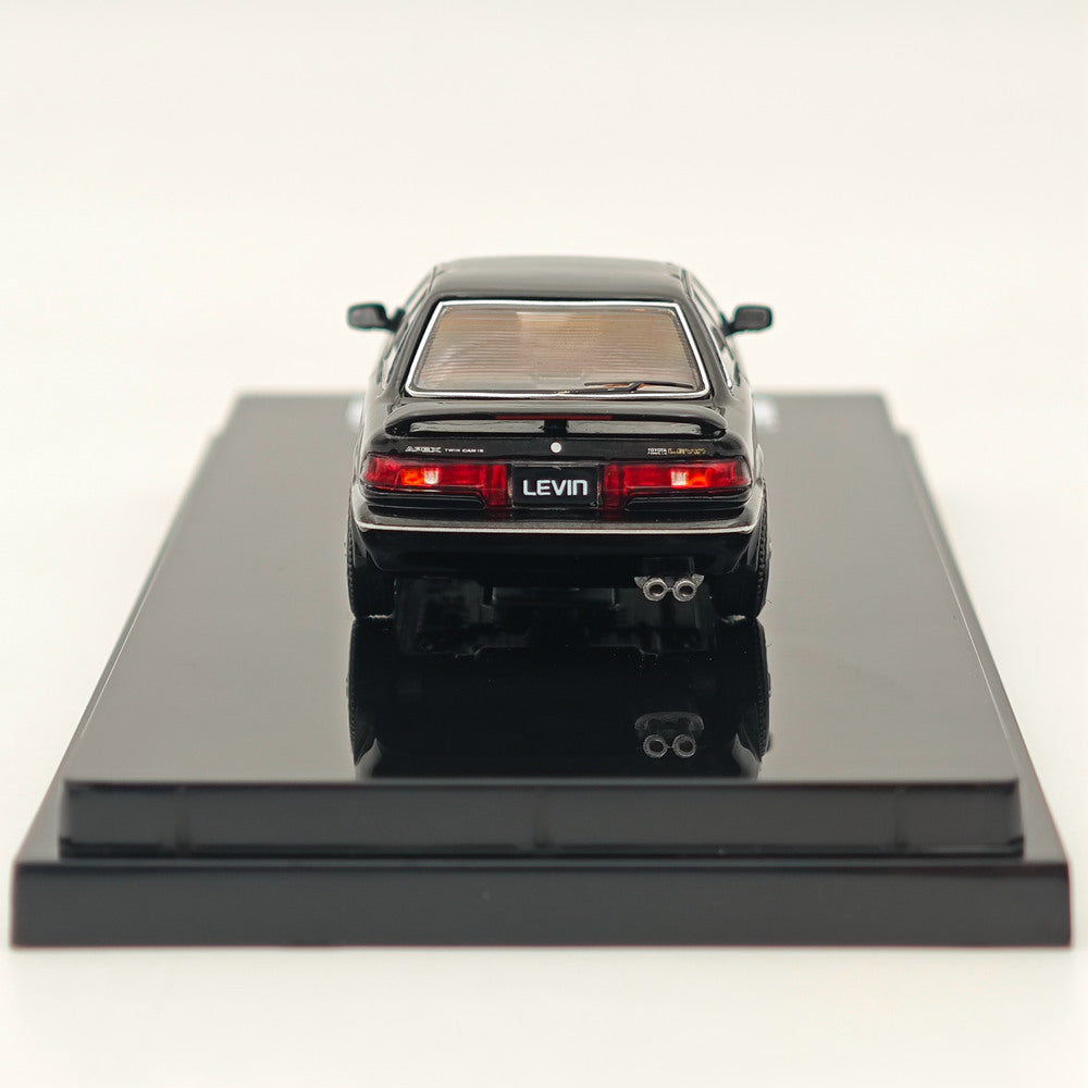 Hobby Japan 1/64 Toyota COROLLA LEVIN GT APEX AE92 Noir Métallisé HJ641059ABK Modèle de Voiture Moulé Sous Pression Collection Limitée