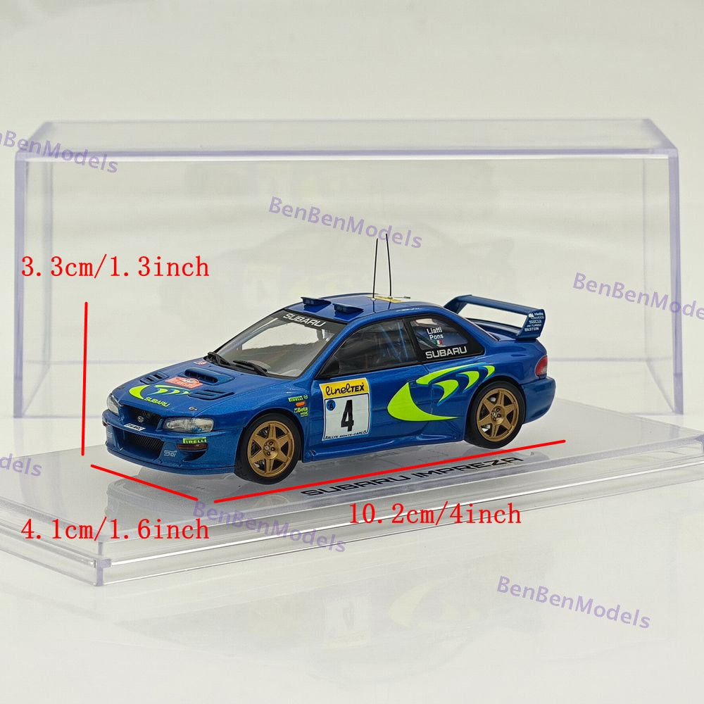 Hobby Japan HJR43 1/43 Subaru Impreza WRC RAC RALLY #3/#4/#5#6 Diecast Model