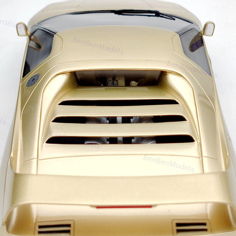 1:18 BOS Vector M12 Gold 1995 BOS376 Resin Model Car Limited Collection