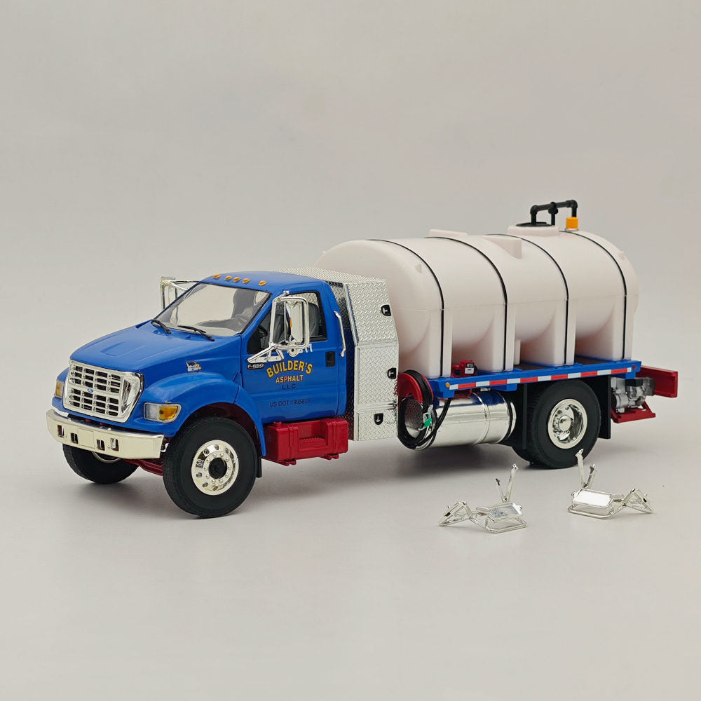 1/34 FIRST GEAR FORD F-650 WATER TANK TRUCK Blue #4155 DIECAST Model Collection