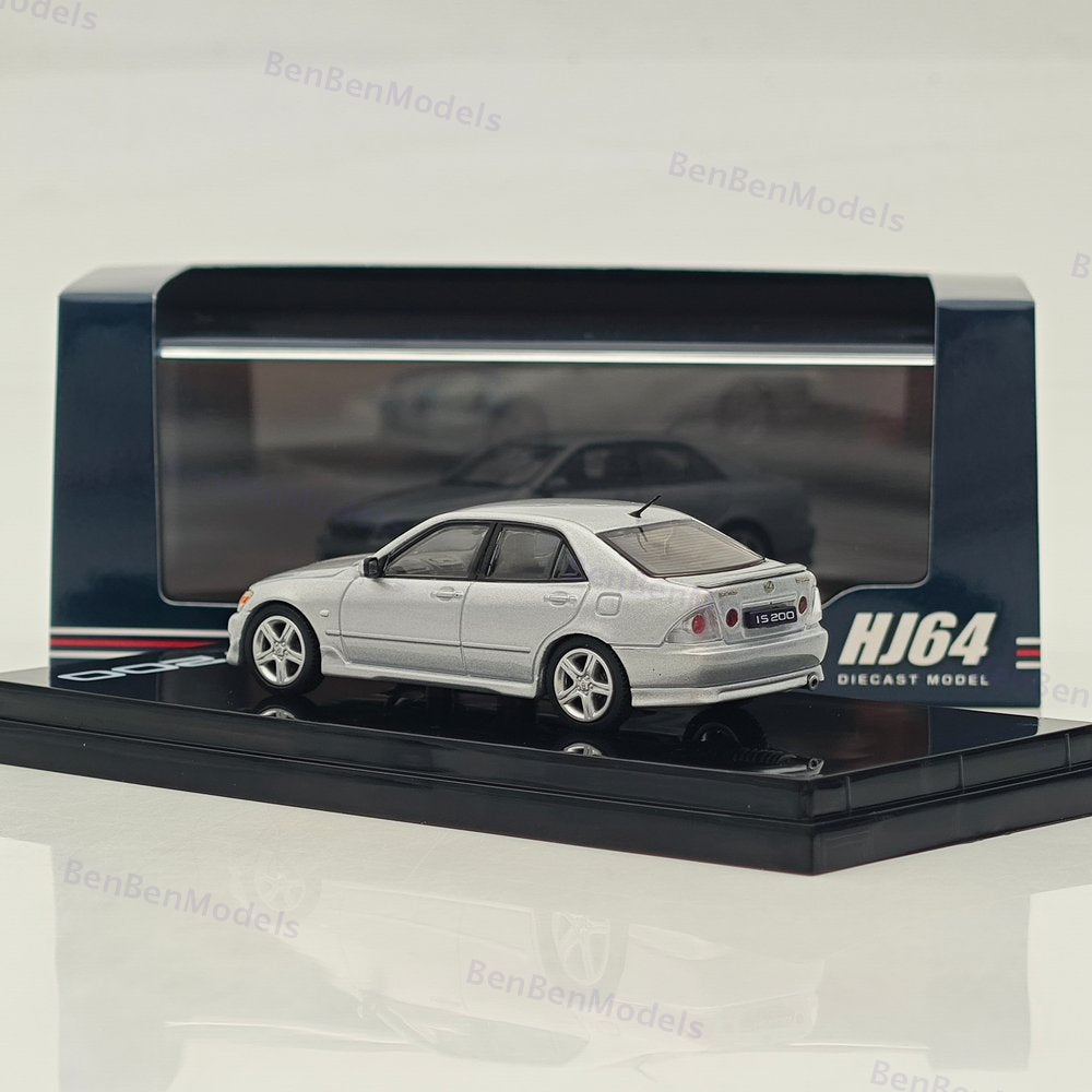 LEXUS IS 200(E10) 1999 Diecast Model Car Limited Collection Hobby Japan 1/64