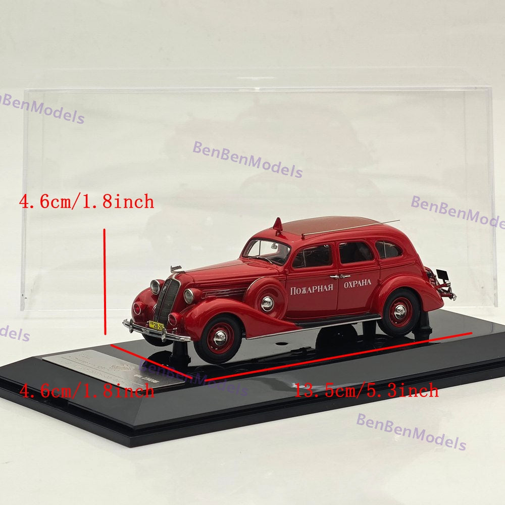 1/43 DiP ZIS-101 110105 1951 Moscow Limousine Resin Limited Edition Very Rare