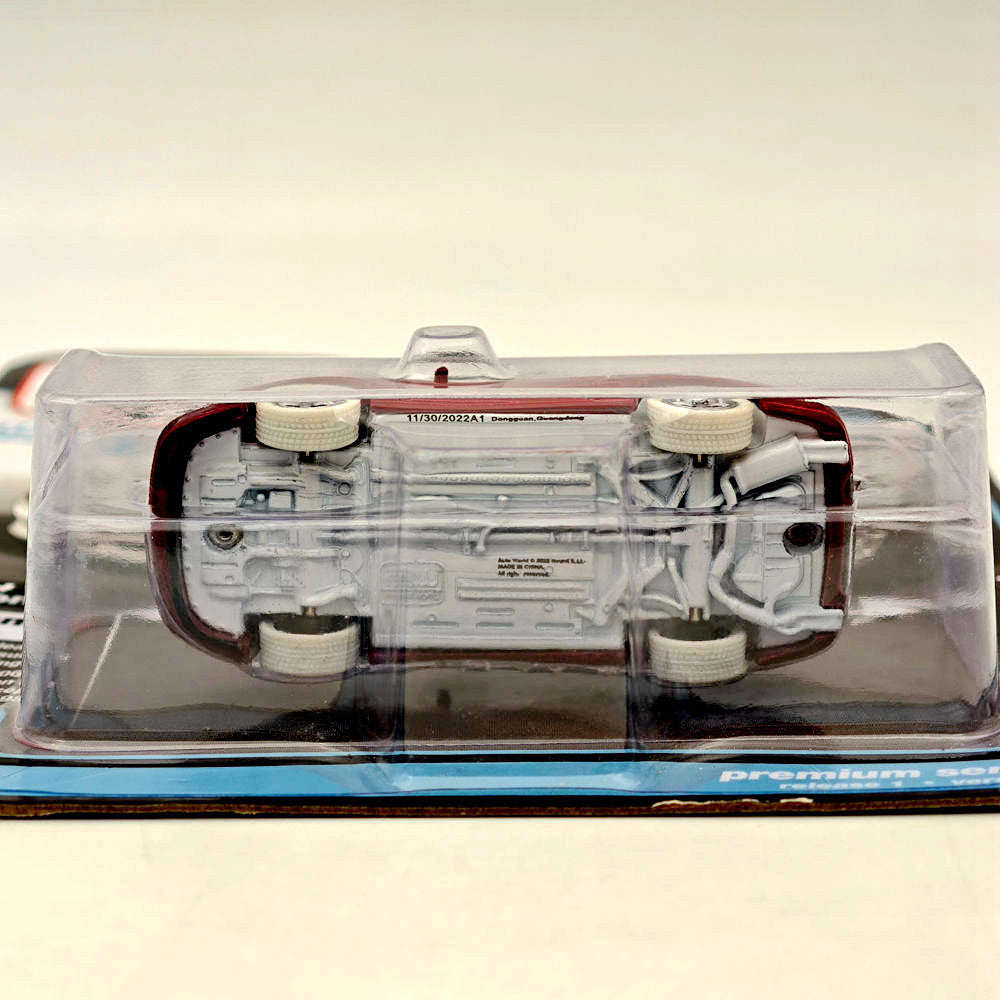 CHASE Auto World 1/64 1991 Mitsubishi 3000GT VR-4 Ultra Red Modèles moulés sous pression