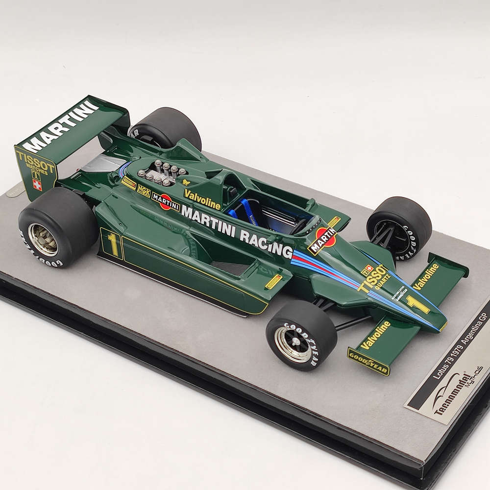 1/18 Tecno Mythos Series Lotus 79 1979 Car #1 GP Argentina TM18-287B Resin Model