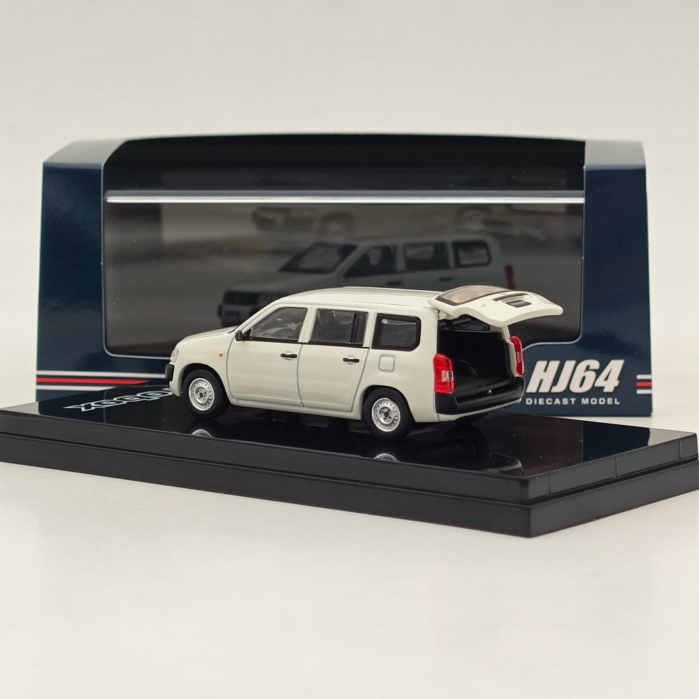 1/64 Hobby Japan Toyota PROBOX VAN DX White HJ641062W Diecast Models Car