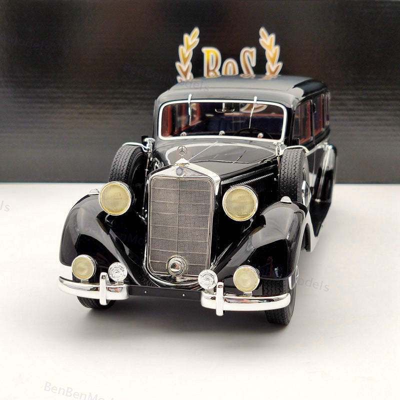 1/18 BOS Mercedes Benz 260D Pullman Limousine Black 1937 Limited Collection