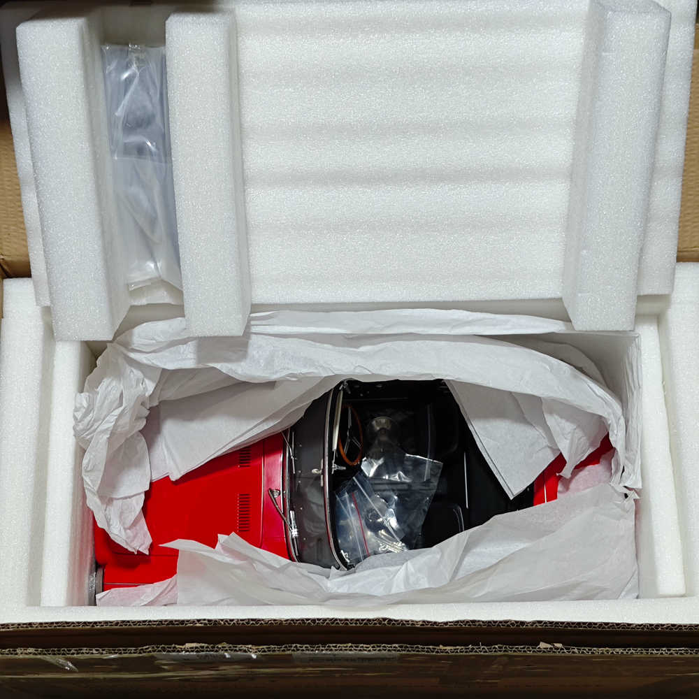 RARE 1/6 G & P HONDA S800M Cabriolet 1969 Modèle moulé sous pression édition son et lumière