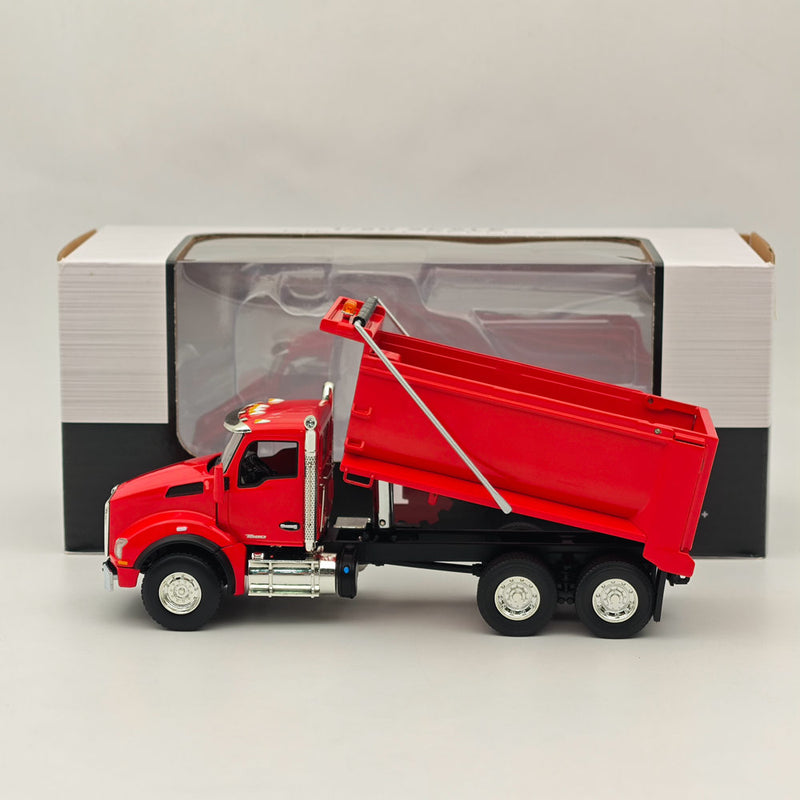 FIRST GEAR 1/50 Kenworth T880 Dump Truck VIPER RED 50-3469 DIECAST Model Truct Collection