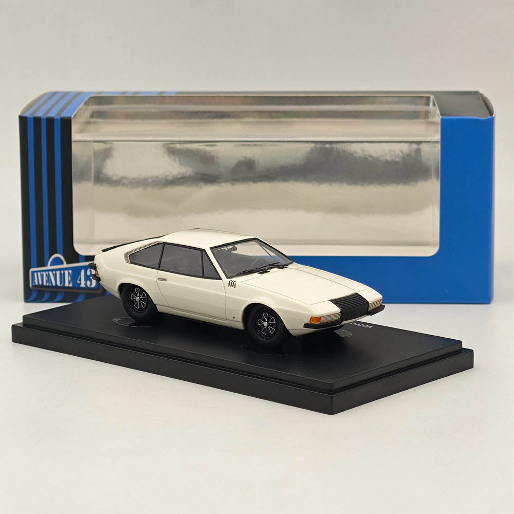 AutoCult Avenue 43 1/43 Volvo 1800 ESC Viking Coggiola 1971 White #60104 Resin Model Car Limited