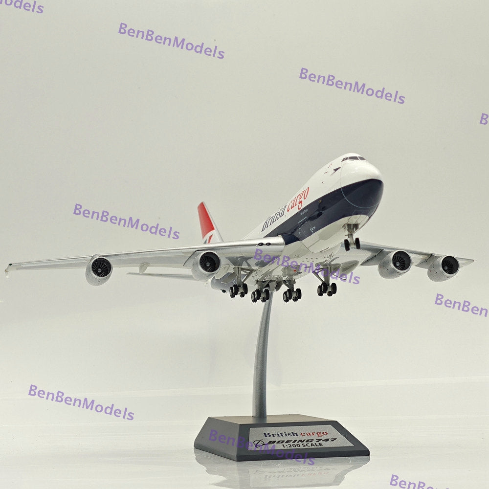 British Cargo Boeing 747-200/ G-KILO / WITH STAND /Diecast Model ARDBA61 /1:200