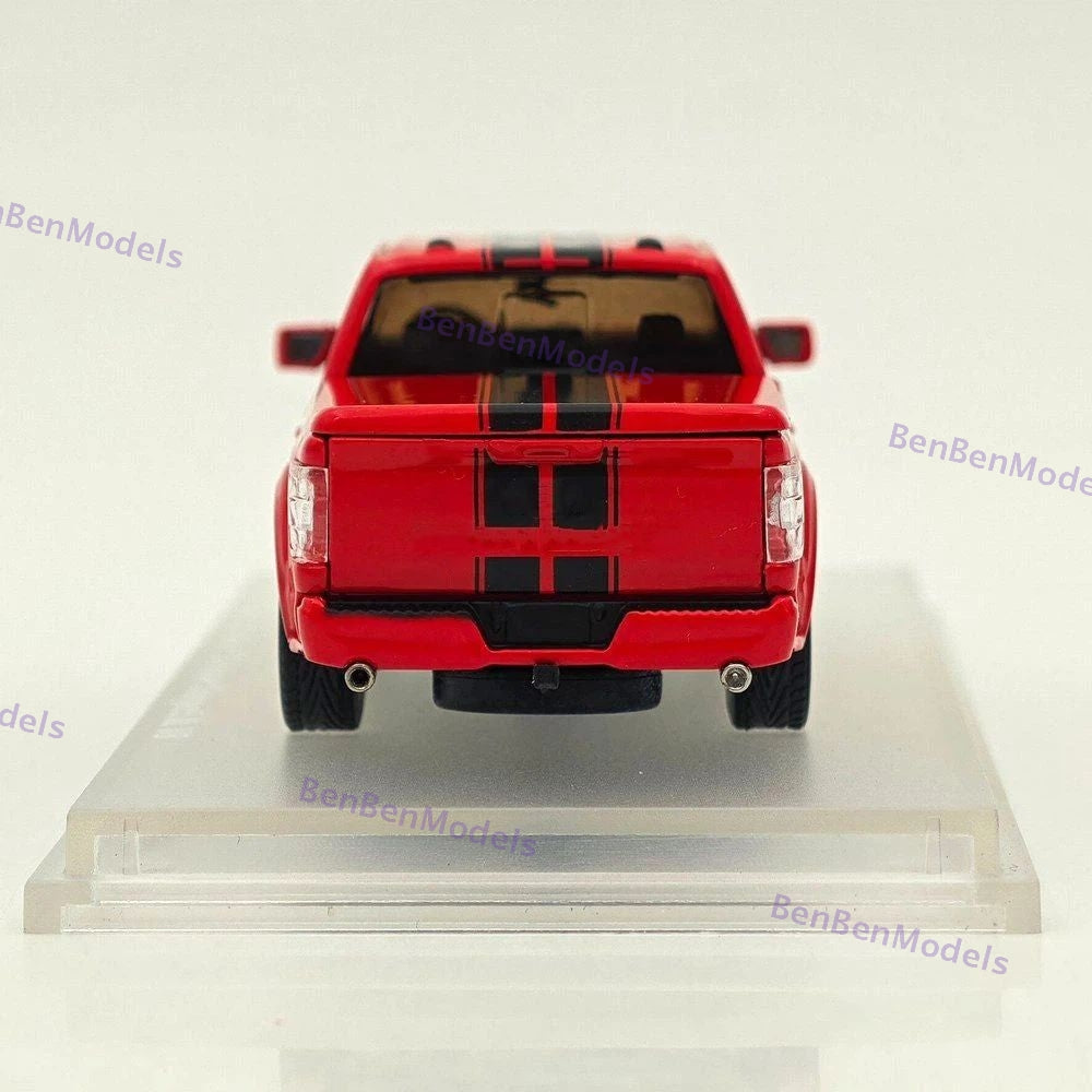 Fine Works64 1/64 F-150 Shelby Pickup Truck Red With Accessories Diecast Model