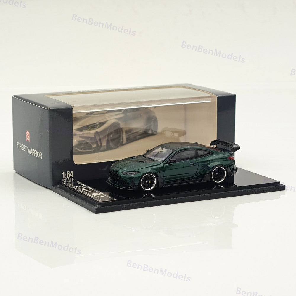 1:64 SW BMW M4 G82 Sports Model Diecast Toys Car Models Collection Limited 499