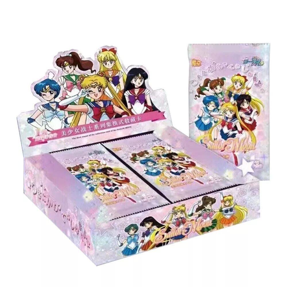 Coffret de 30 boosters de cartes à collectionner premium Sailor Moon