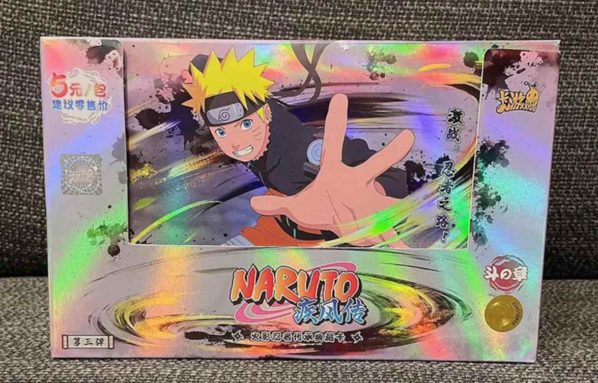 Coffret de boosters officiels Naruto Kayou, niveau 3, vague 3 - 20 paquets