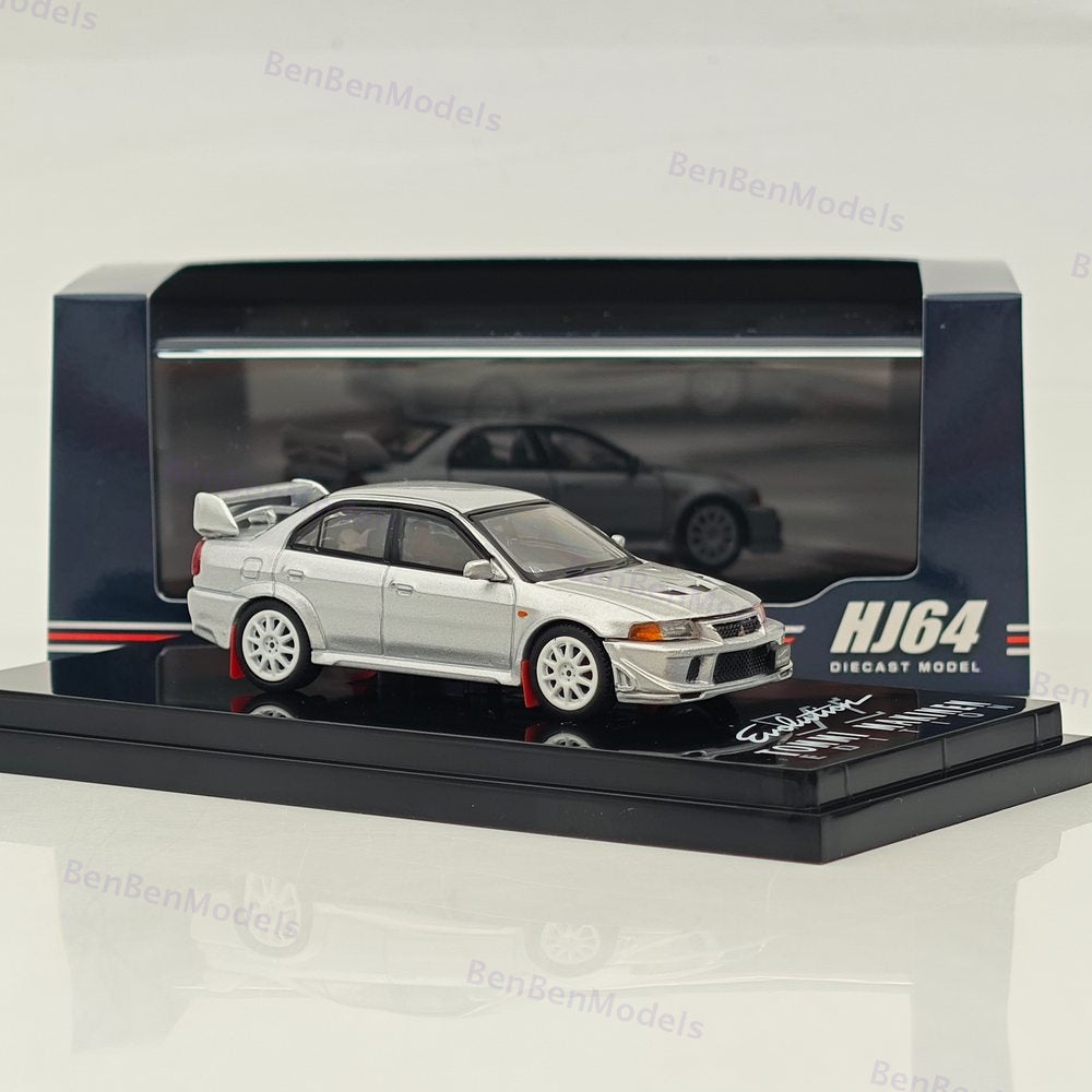 Mitsubishi Lancer GSR Evolution VI TME(CP9A) 2000 With Mud Flap Hobby Japan 1/64