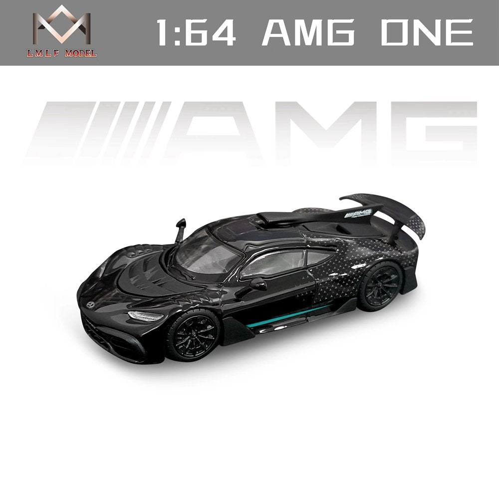 LMLF 1/64 Mercedes Benz AMG One Starlight Miniature Hobby Gifts Jouets moulés sous pression Modèles de voitures Collection