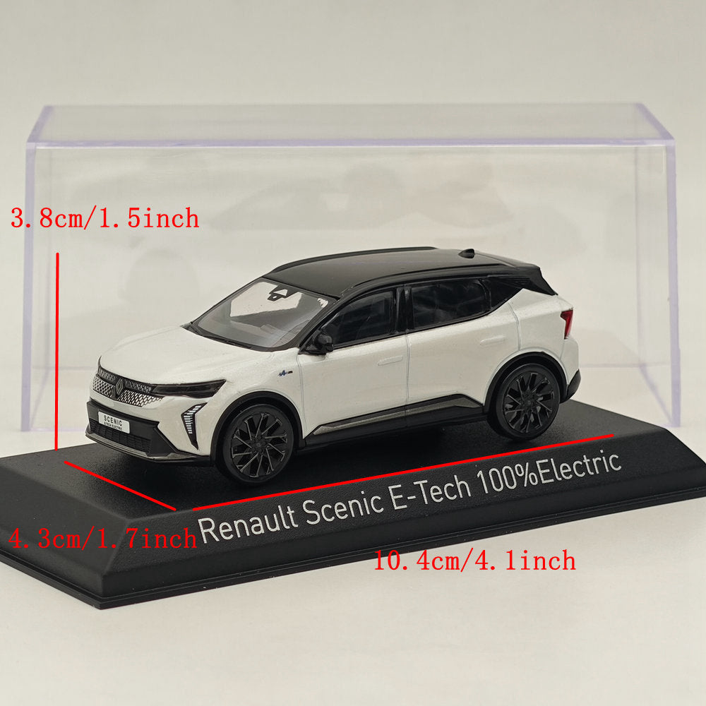 1/43 Norev Scenic E-Tech 100% Electric Esprit Alpine Pearl White 2024