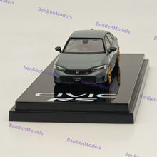1/64 CIVIC RS Customized Version Sonic Gray Pearl HJ642046BGY Hobby Japan