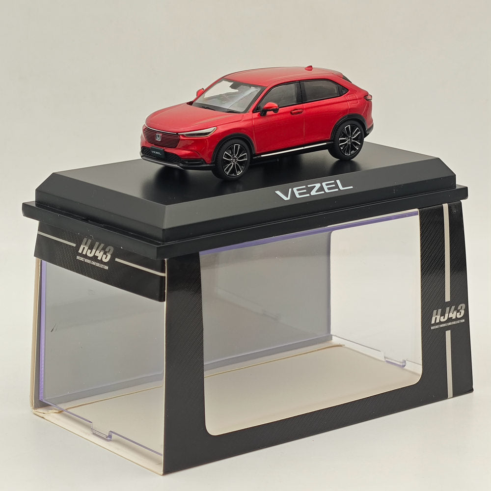 Hobby Japan 1/43 VEZEL Premium cristal rouge métallisé HJ431002RM modèle de voiture moulé sous pression