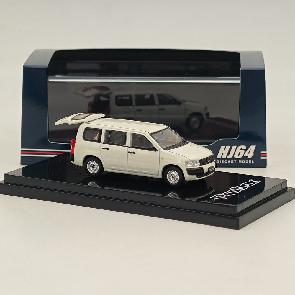 1/64 Hobby Japan Toyota PROBOX VAN DX White HJ641062W Diecast Models Car