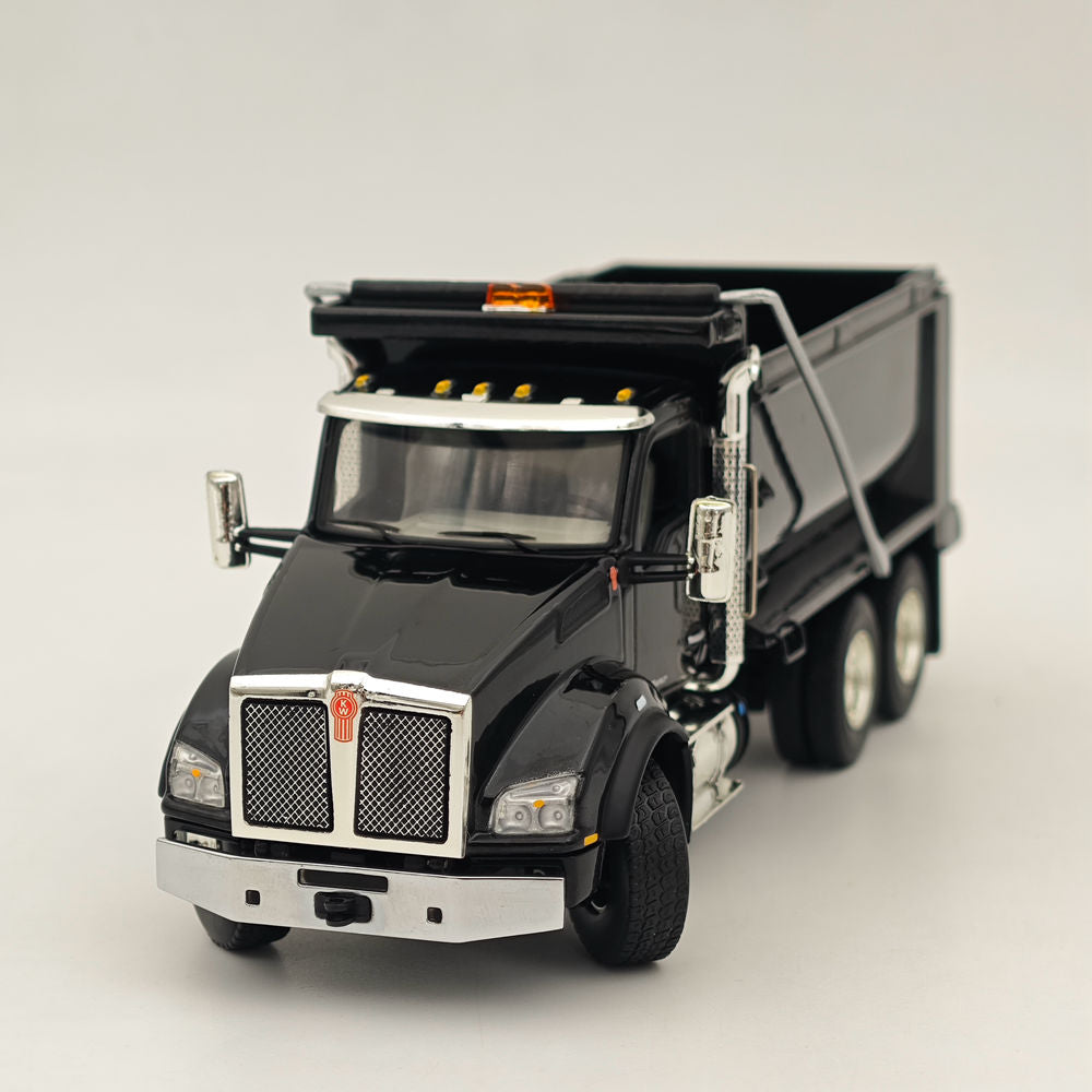 FIRST GEAR 1/50 Kenworth T880 Dump Truck Black 50-3468 DIECAST Model Truck Collection