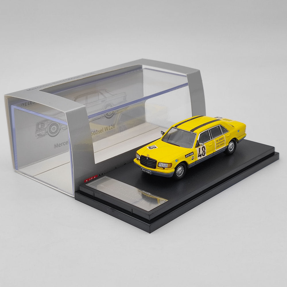 Master 1:64 Mercedes-Benz S560sel W126 6th Diecast Toys Car Models Collection Gifts Limited Edition